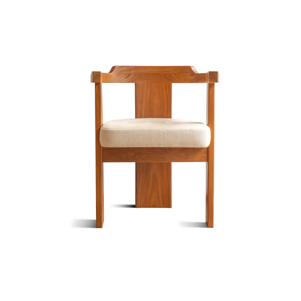 เก้าอี้ทานข้าว ARTIWOOD รุ่น CL03 ไม้สักแท้สไตล์โมเดิร์น_11