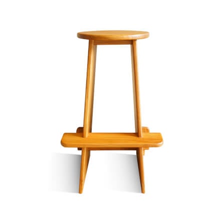 เก้าอี้บาร์ ARTIWOOD รุ่น CM03 ไม้สักแท้_4