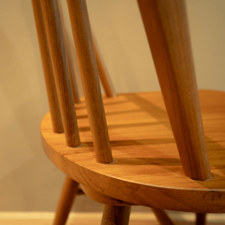 เก้าอี้ทานข้าว ARTIWOOD รุ่น CM05 ไม้สักสีธรรมชาติ_6