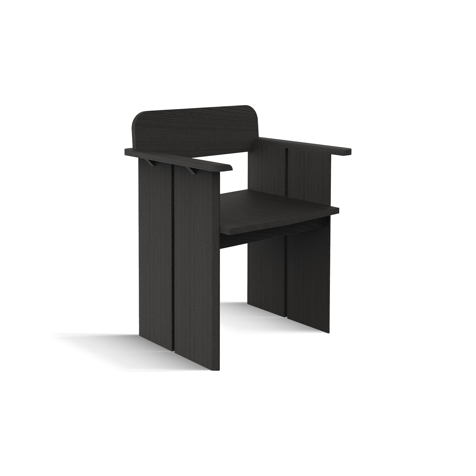 เก้าอี้ทานข้าว ARTIWOOD รุ่น EDGE ไม้สักแท้สีธรรมชาติสไตล์โมเดิร์น_0