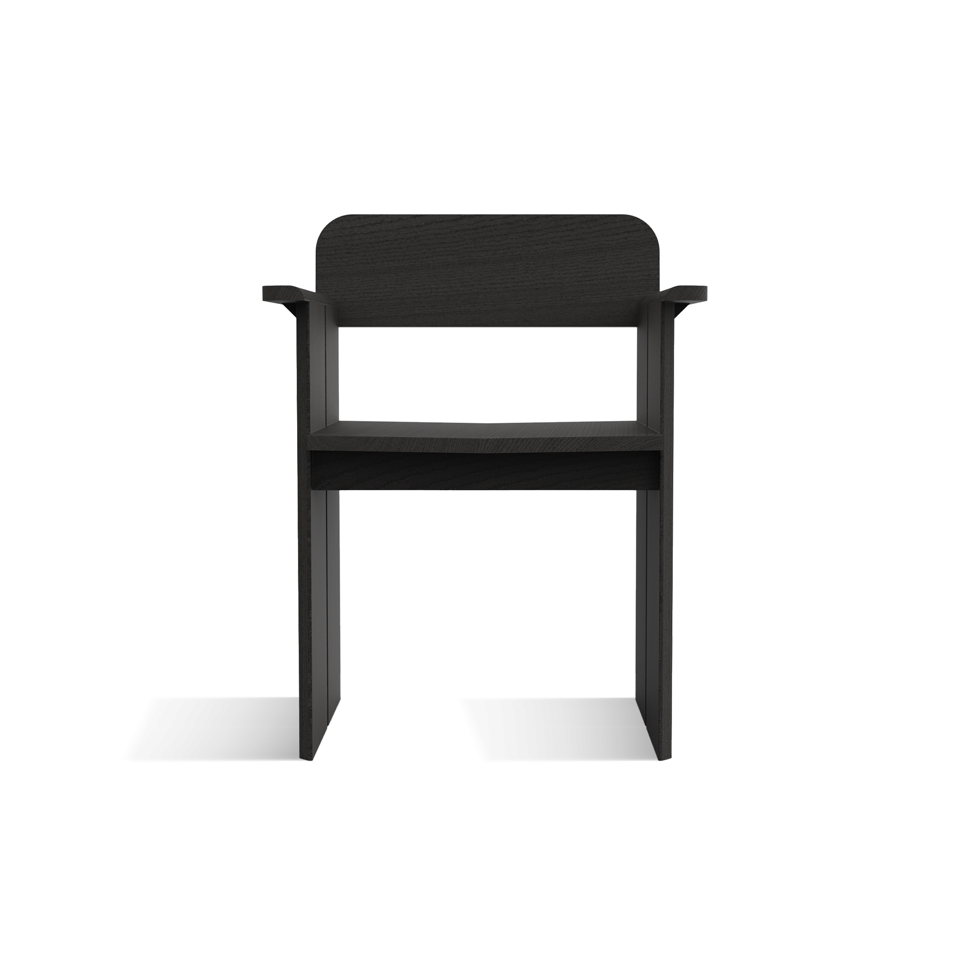 เก้าอี้ทานข้าว ARTIWOOD รุ่น EDGE ไม้สักแท้สีธรรมชาติสไตล์โมเดิร์น_1