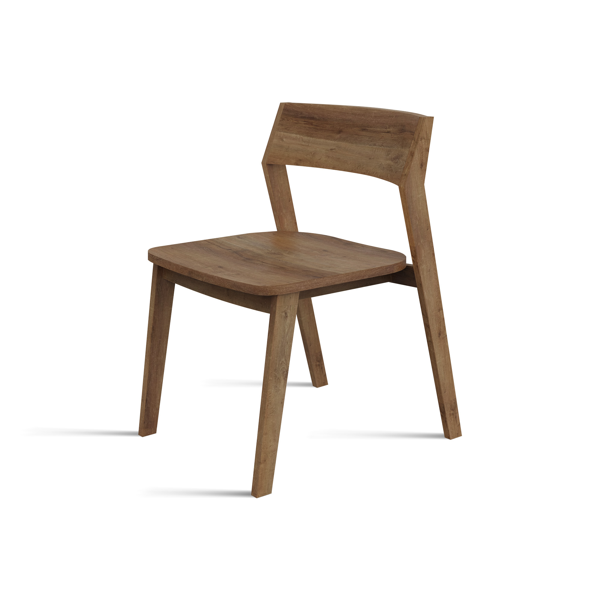 เก้าอี้ทานข้าว ARTIWOOD รุ่น CM06 ไม้สักแท้สีธรรมชาติ_3