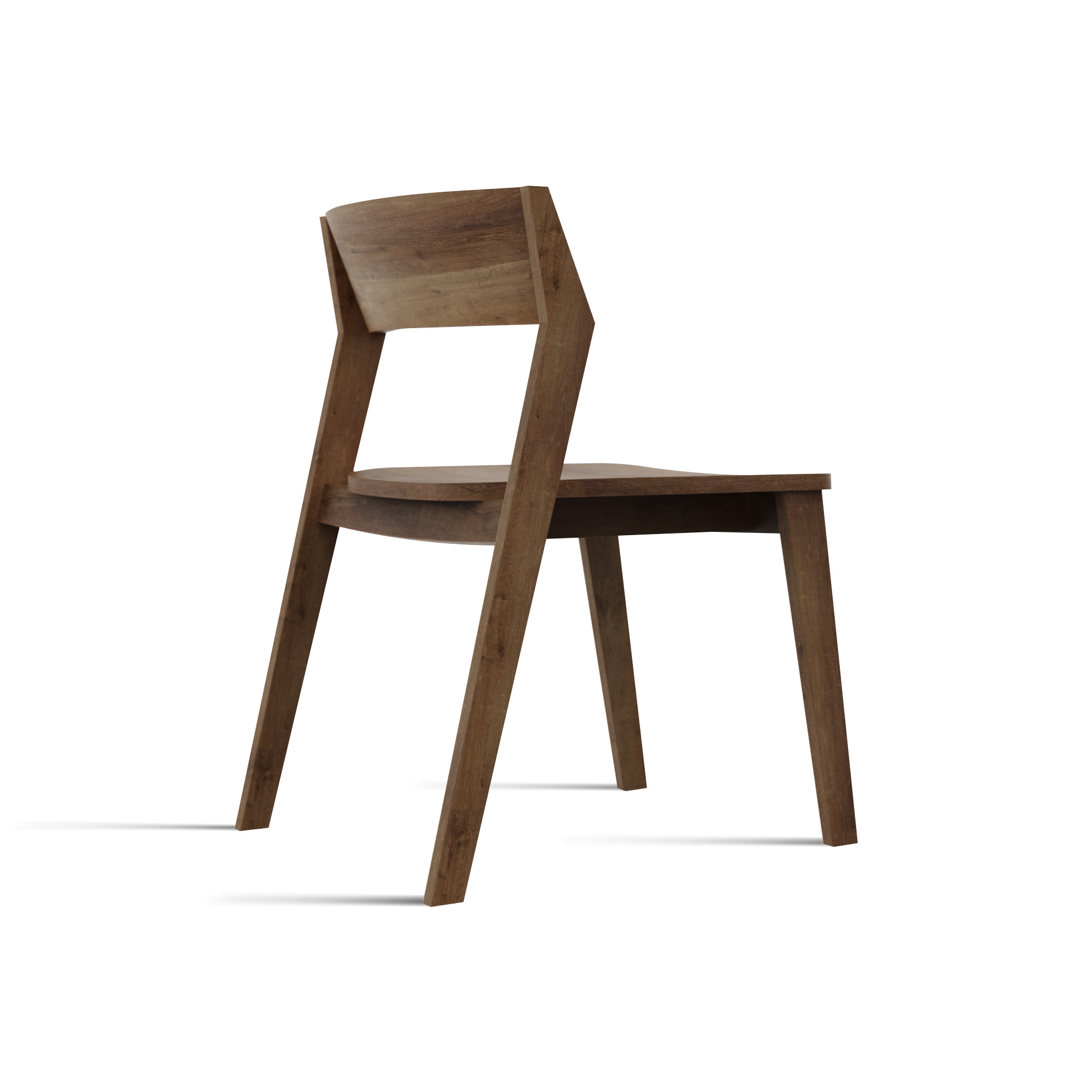 เก้าอี้ทานข้าว ARTIWOOD รุ่น CM06 ไม้สักแท้สีธรรมชาติ_7