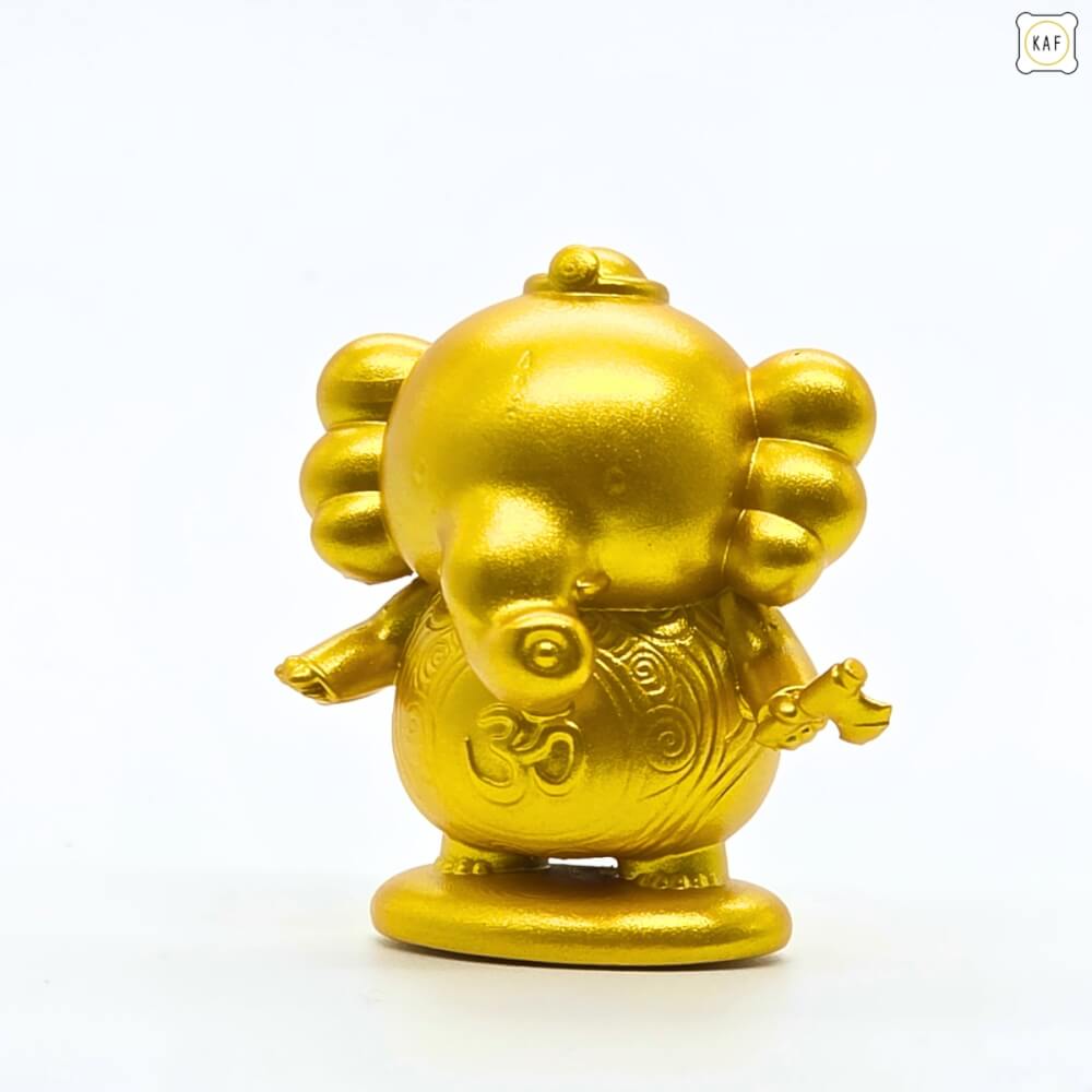 อาร์ตทอยพระพิฆเนศ KAF รุ่น ABUNDANT สูง 5 ซม. สีทอง