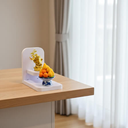 พระพิฆเนศปางประทานพร KAF AT-01 รุ่นวาระลาภา สูง 5 ซม. ทองอนันต์_4