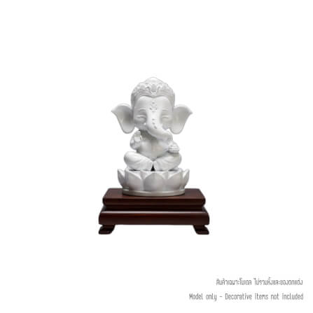 พระพิฆเนศปางประทานพร KAF AT-01 รุ่นวาระลาภา สูง 5 ซม. ขาวประสิทธิ์_0