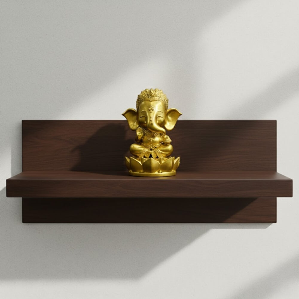 พระพิฆเนศปางประทานพร KAF AT-01 รุ่นวาระลาภา สูง 9 ซม. ทองอนันต์