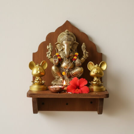 หนูมุสิกะ KAF AT-03 รุ่นทิพยสานต์ สูง 4 ซม. ทองนำโชค_2