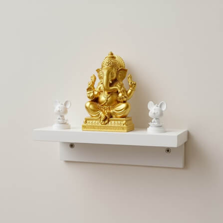 หนูมุสิกะ KAF AT-03 รุ่นทิพยสานต์ สูง 4 ซม. ขาวพิชา_3