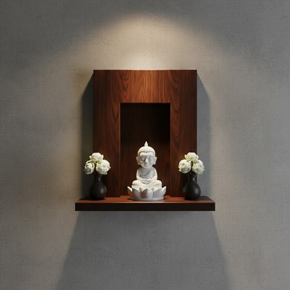 พระพุทธรูป KAF AT-06 รุ่นวิมุตติสุข สูง 5 ซม. ขาวจิตประภัสสร