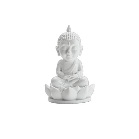 พระพุทธรูป KAF AT-06 รุ่นวิมุตติสุข สูง 5 ซม. ขาวจิตประภัสสร_6