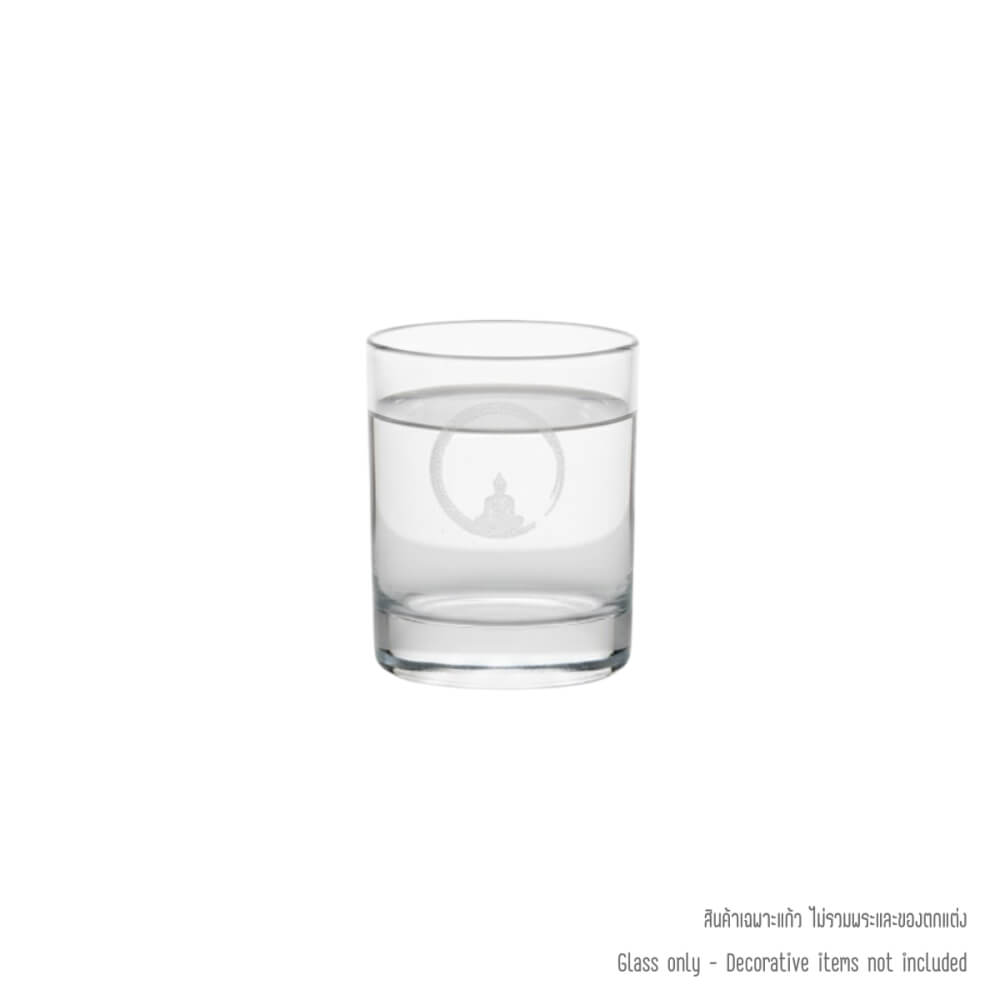 แก้วน้ำบูชาพระ KAF รุ่น GL02 เลเซอร์ลายพระเซน