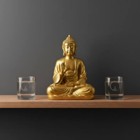 แก้วน้ำบูชาพระ KAF รุ่น GL02 เลเซอร์ลายพระเซน_4