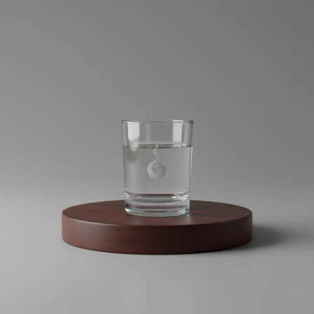 แก้วน้ำบูชาพระ KAF รุ่น GL02 เลเซอร์ลายเปลวรัศมี_2