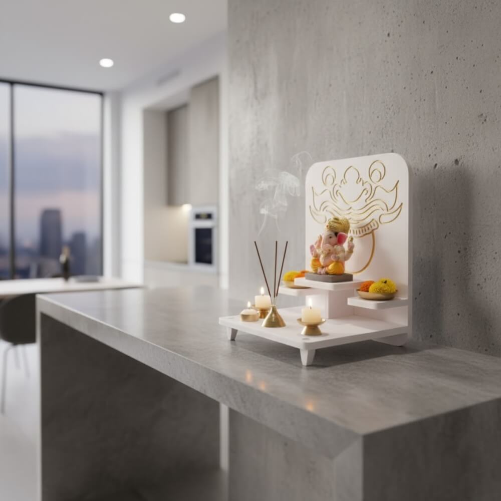 หิ้งพระโมเดิร์น KAF รุ่น BDSTEP01 ลายพระราหู เซาะร่องลงทอง_6