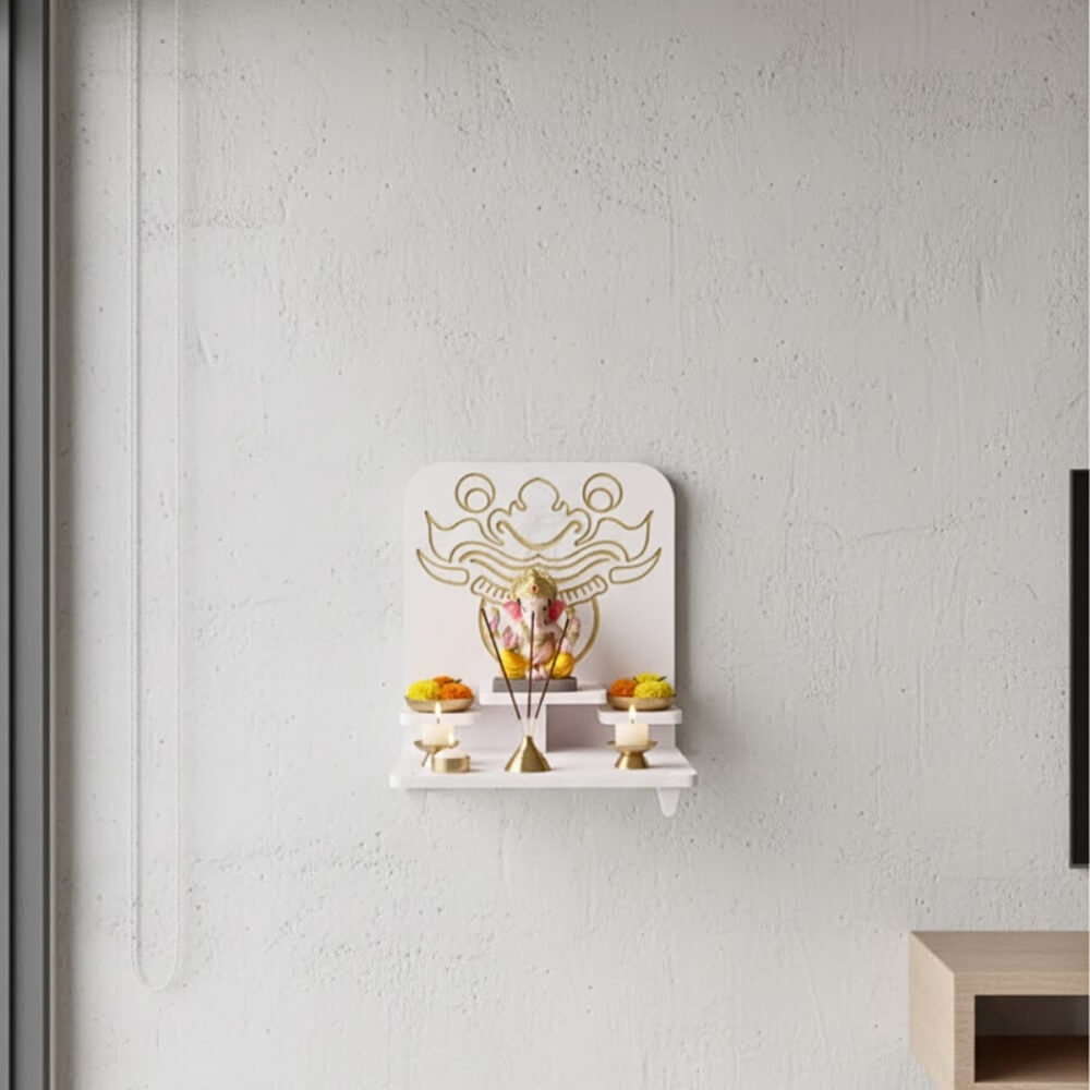 หิ้งพระโมเดิร์น KAF รุ่น BDSTEP01 ลายพระราหู เซาะร่องลงทอง_2