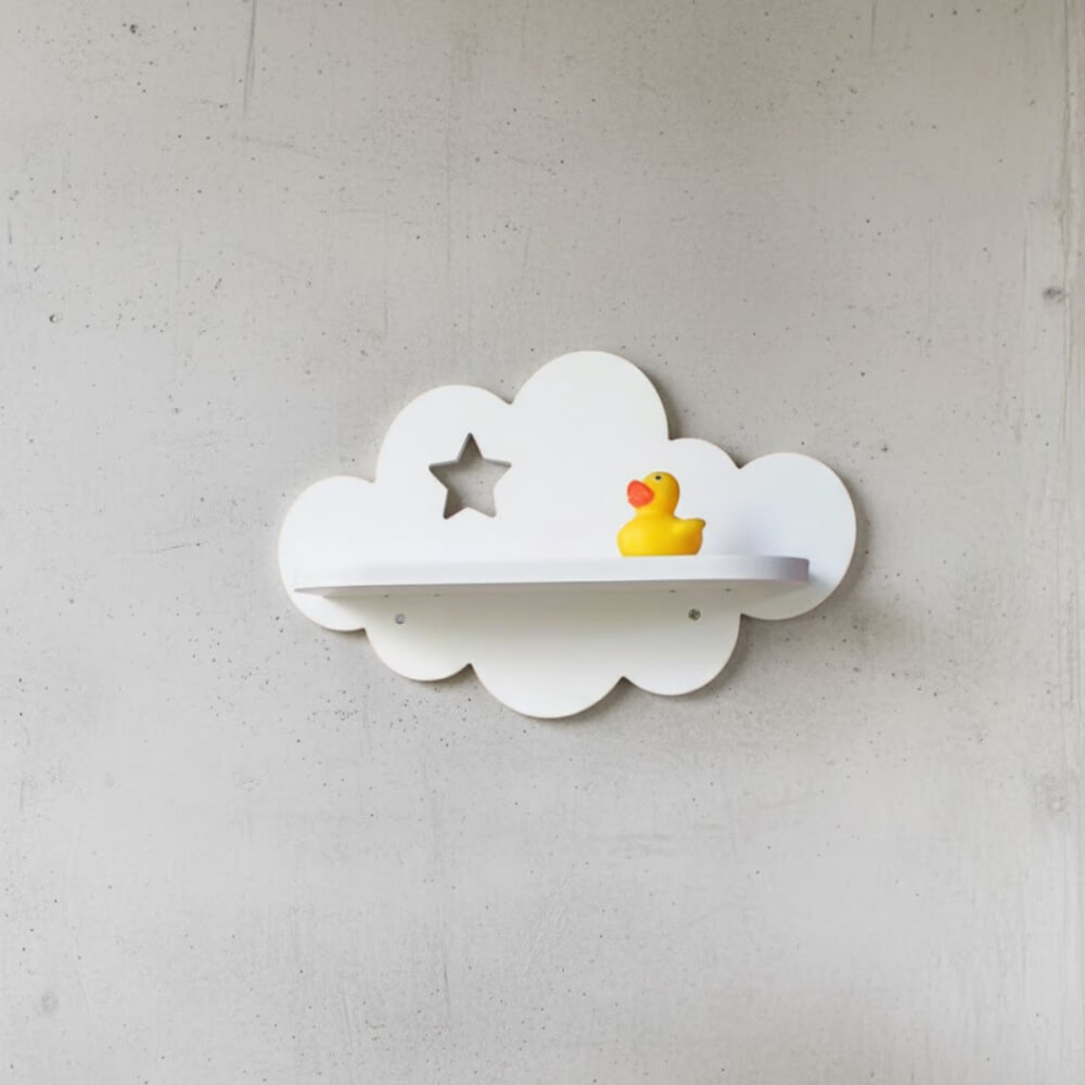 ชั้นติดผนังขนาดเล็ก KAF รุ่น CSH01 ลาย A ทรงก้อนเมฆ_1