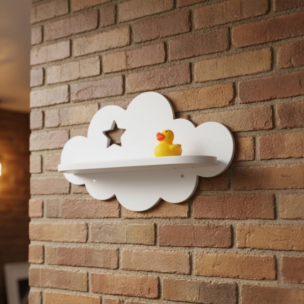 ชั้นติดผนังขนาดเล็ก KAF รุ่น CSH01 ลาย A ทรงก้อนเมฆ_5