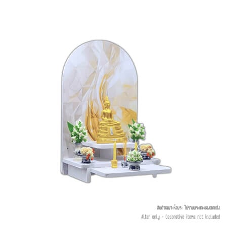 หิ้งพระโมเดิร์นตั้งโต๊ะและติดผนังได้ KAF รุ่น POLY88-UV พิมพ์ลาย UV_0