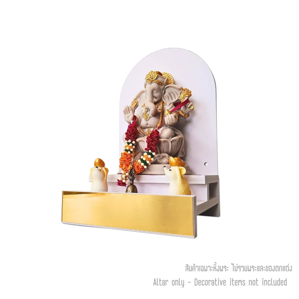 หิ้งพระมินิมอลตั้งโต๊ะและติดผนังได้ KAF รุ่น Q3 ขนาดกะทัดรัด