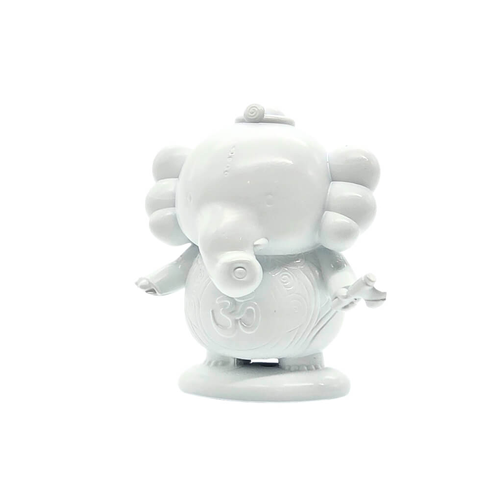อาร์ตทอยพระพิฆเนศ KAF รุ่น ABUNDANT สูง 5 ซม. สีขาว