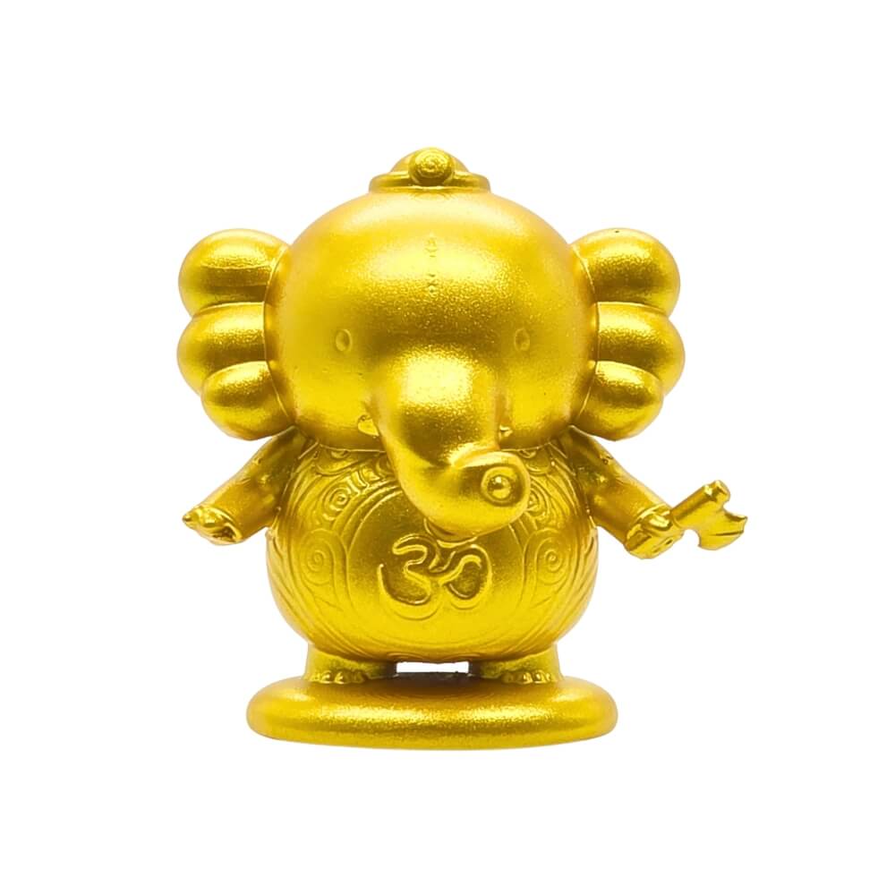 อาร์ตทอยพระพิฆเนศ KAF รุ่น ABUNDANT สูง 5 ซม. สีทอง