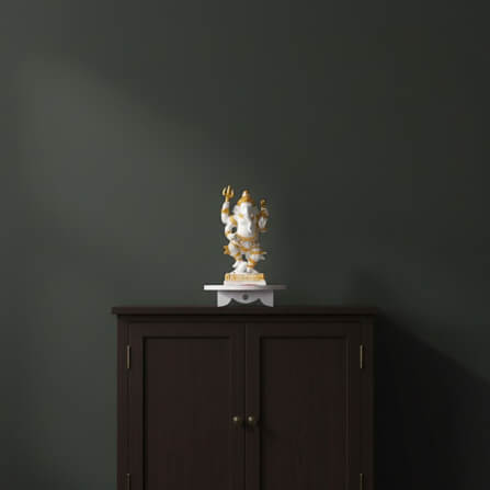 ฐานรองพระสไตล์มินิมอล KAF รุ่น TM01-กลม ขนาด 8 นิ้ว_1