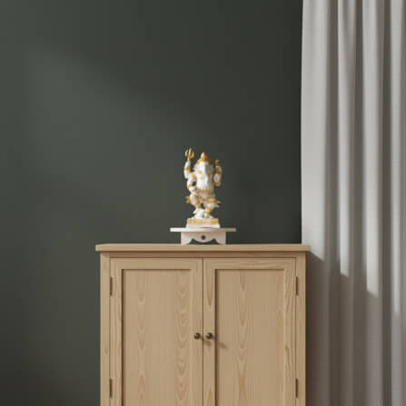 ฐานรองพระสไตล์มินิมอล KAF รุ่น TM01-กลม ขนาด 8 นิ้ว_3