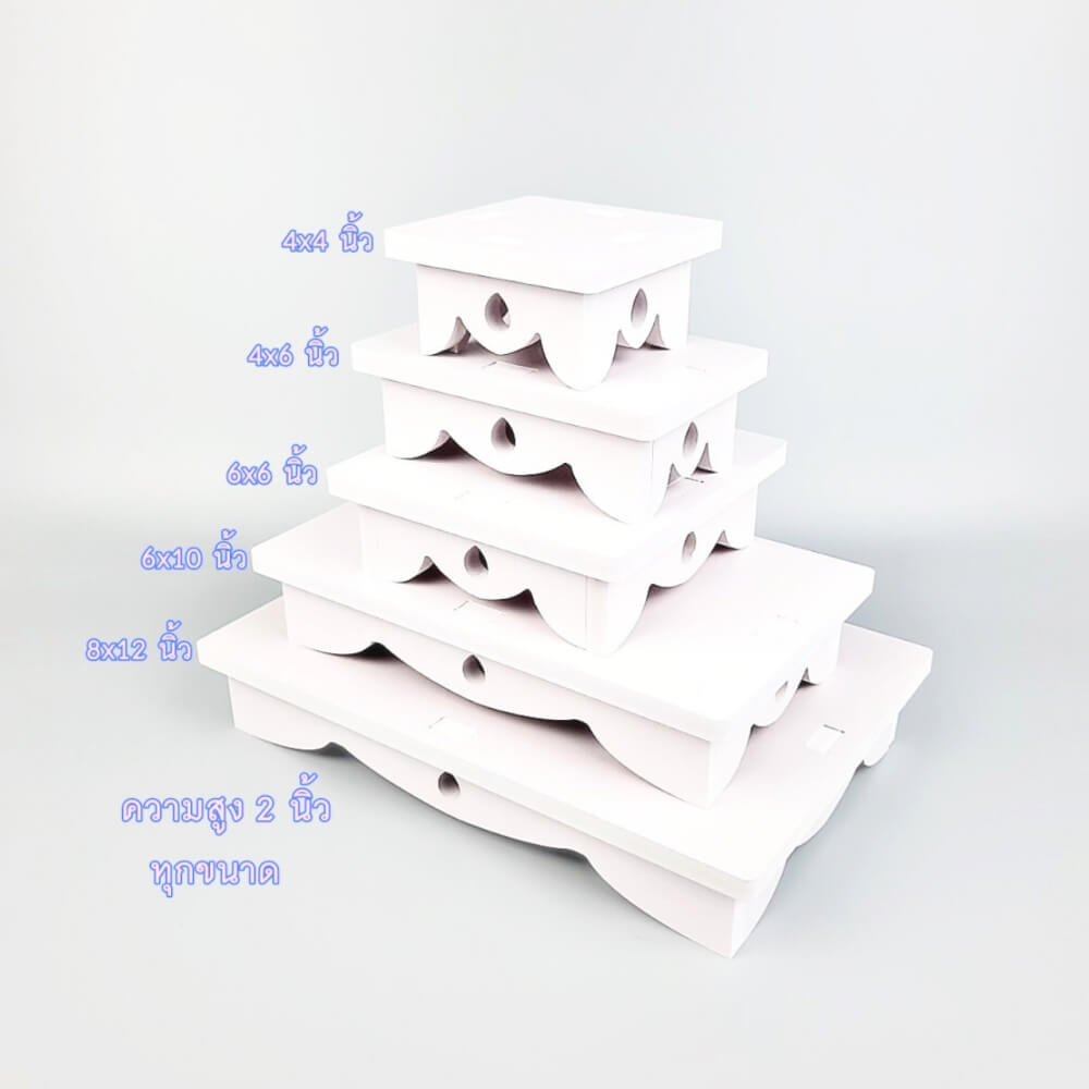ฐานรองพระสไตล์มินิมอล KAF รุ่น TM01 ขนาด 6X6 นิ้ว