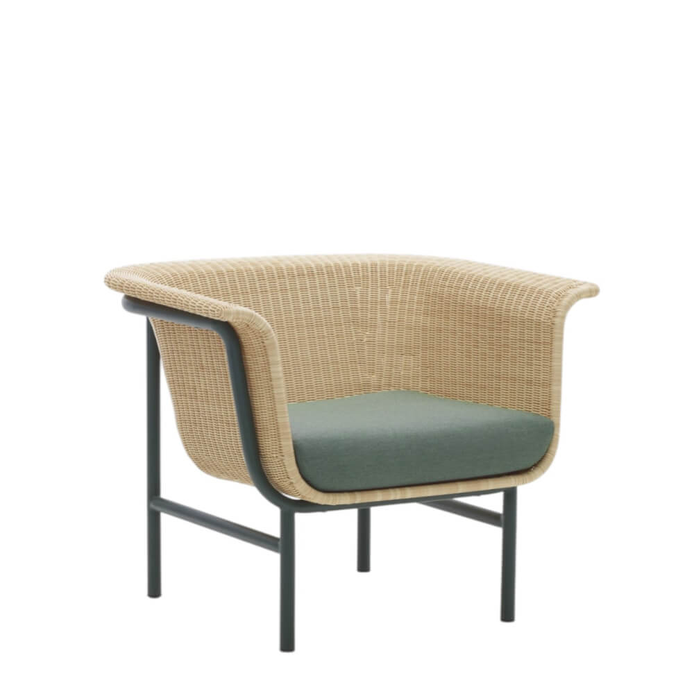 โซฟา 1 ที่นั่ง BUNISE รุ่น AMALFI ขนาด 80&times;75&times;70 ซม. สีเขียว