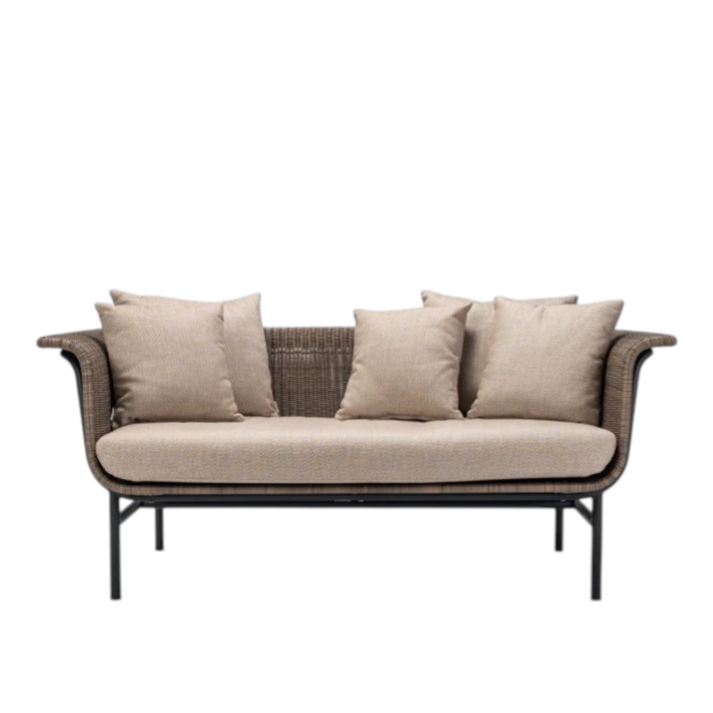 โซฟา 2 ที่นั่ง BUNISE รุ่น AMALFI ขนาด 140&times;75&times;70 ซม. สีน้ำตาล