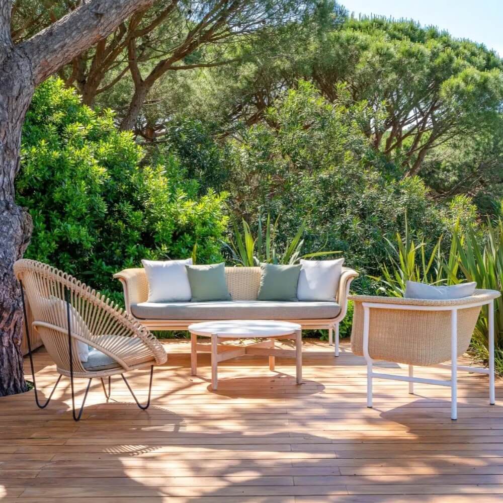 โซฟา 3 ที่นั่ง BUNISE รุ่น AMALFI ขนาด 200&times;75&times;70 ซม. สีเขียว