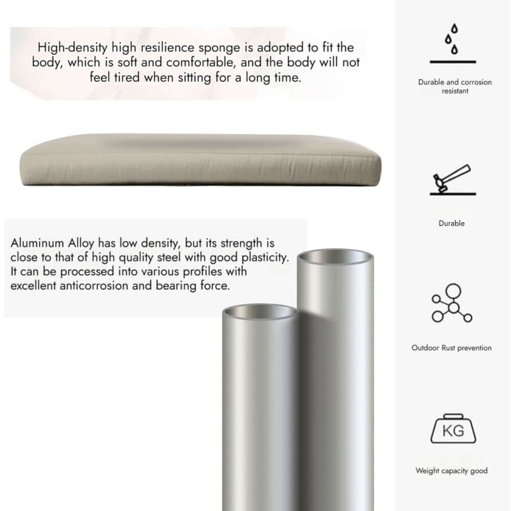 โต๊ะกลางกลม หวายเทียม BUNISE รุ่น P3403 ขนาด 98&times;98&times;33 ซม. สีน้ำตาล