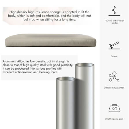 โต๊ะกลางกลม หวายเทียม BUNISE รุ่น P3403 ขนาด 98×98×33 ซม. สีน้ำตาล_5