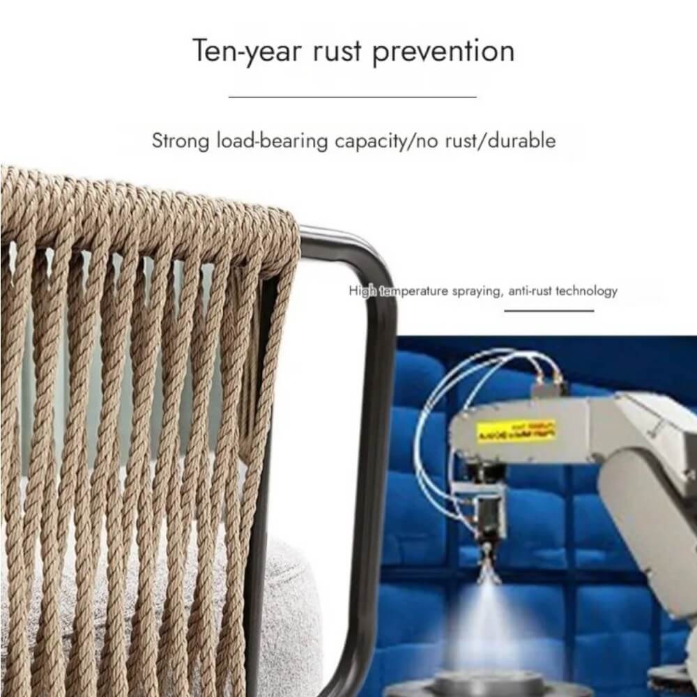 โซฟาสนาม 3 ที่นั่ง BUNISE รุ่น SUNLIT ขนาด 195&times;75&times;75 ซม. สี APRICOT