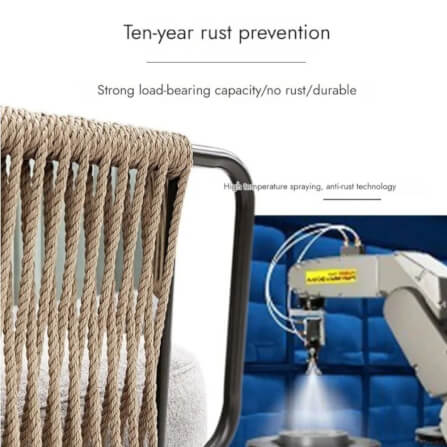 โซฟาสนาม 3 ที่นั่ง BUNISE รุ่น SUNLIT ขนาด 195×75×75 ซม. สี APRICOT_7