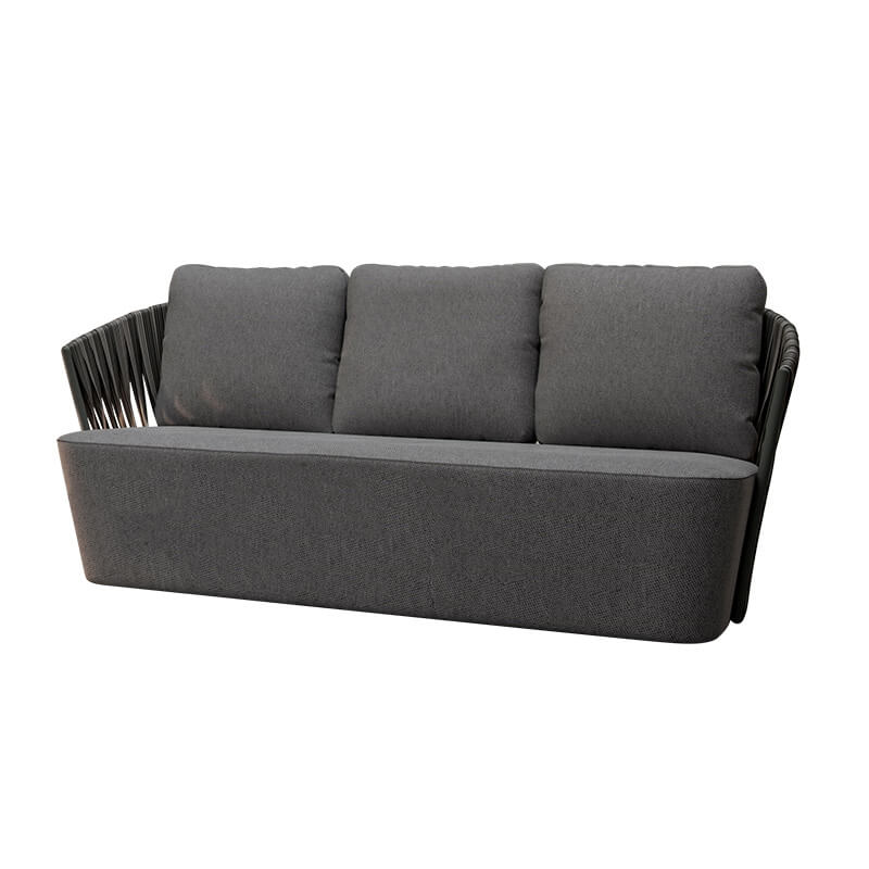 โซฟา 3 ที่นั่ง BUNISE รุ่น CASCADE ขนาด 220&times;85&times;82 ซม. สีเทา