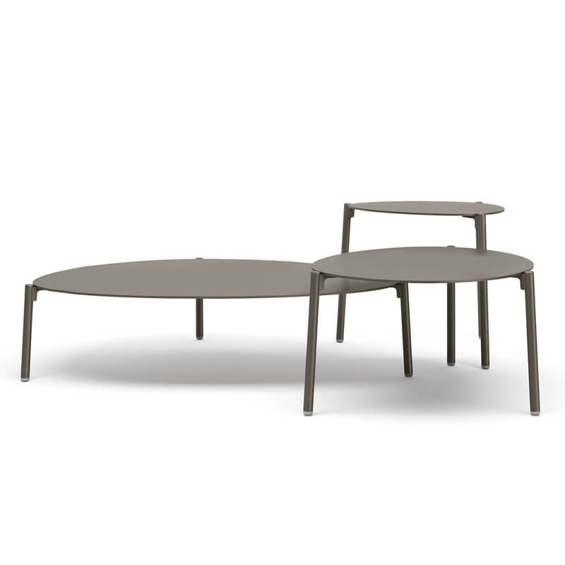 โต๊ะสนาม BUNISE รุ่น CASCADE M ขนาด 57&times;75&times;37 ซม. สีเทา