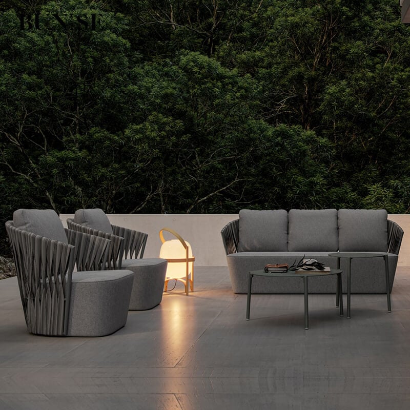 โต๊ะสนาม BUNISE รุ่น CASCADE M ขนาด 57&times;75&times;37 ซม. สีเทา