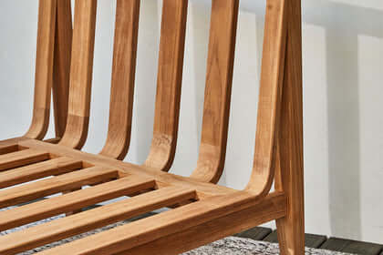 โซฟาเข้ามุม 5 ที่นั่ง ไม้สัก BUNISE รุ่น OT06 ขนาด 249×87×74 ซม. สี กรมท่าทะเล_3
