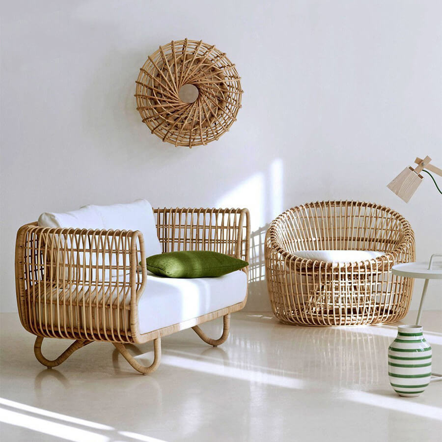 โซฟาหวาย BUNISE รุ่น P2403 ขนาด 80×80×80 ซม._3