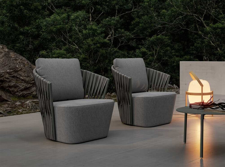 โซฟา 1 ที่นั่ง รุ่น CASCADE ขนาด 85&times;85&times;82 ซม. สีเทา