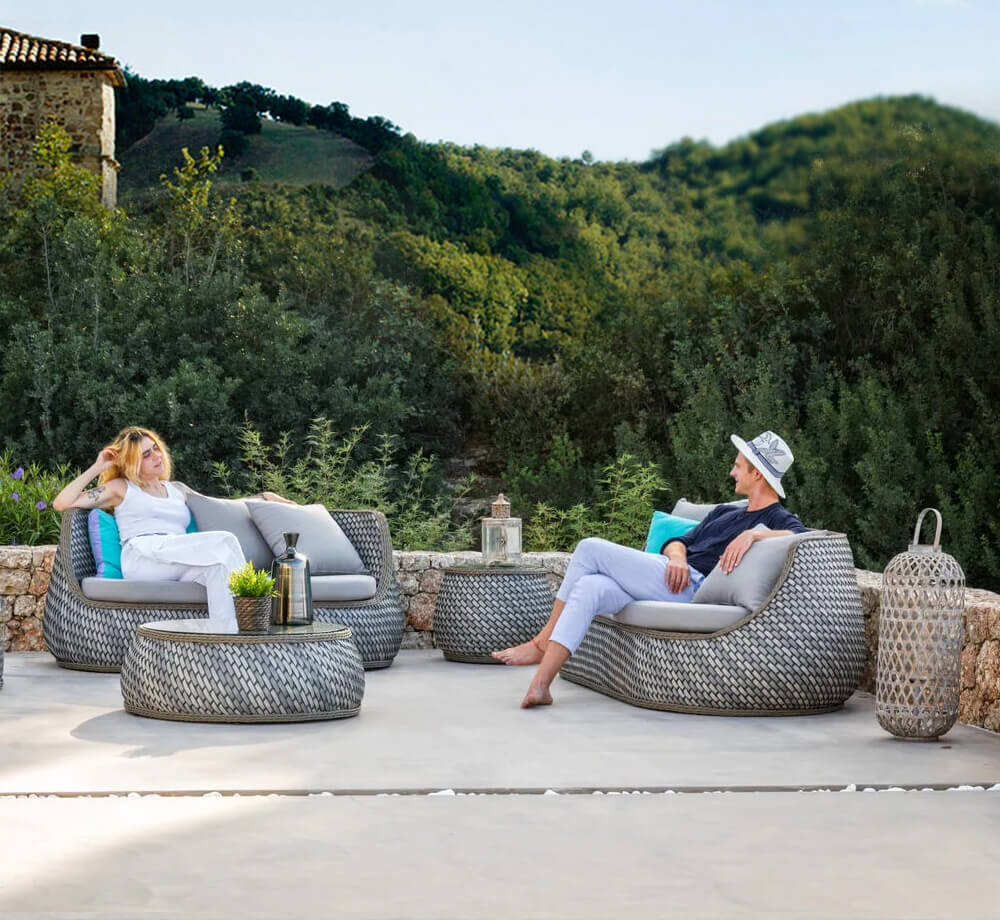 โซฟา 3 ที่นั่ง BUNISE รุ่น P3403 ขนาด 180&times;80&times;70 ซม. สีน้ำตาล