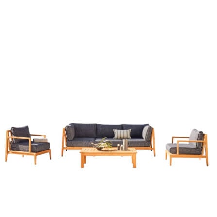 โซฟาสนาม 1 ที่นั่ง BUNISE รุ่น OT08 ขนาด 71×87×74 ซม. สีน้ำเงินทะเล_4