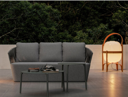โต๊ะสนาม BUNISE รุ่น CASCADE M ขนาด 57×75×37 ซม. สีเทา_2