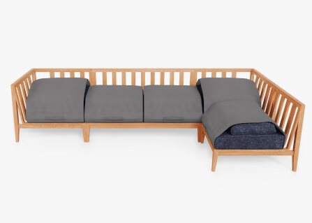 โซฟาสนาม 6 ที่นั่ง ตัว L BUNISE รุ่น OT02 ขนาด 322×163×74 ซม. สีกรมท่าทะเล_2