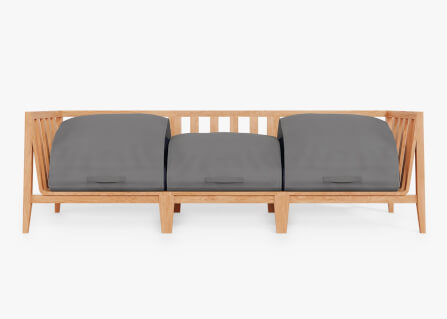 โซฟา3 ที่นั่ง BUNISE รุ่น OT07 ขนาด 249×88×74 ซม. สี น้ำเงินเข้ม_2