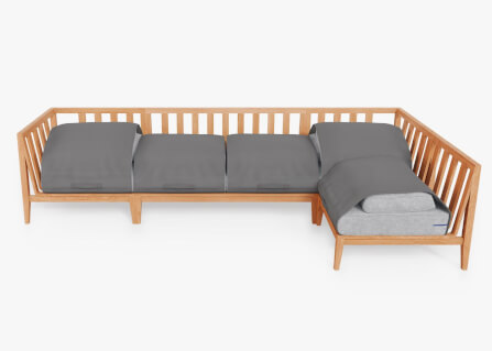 โซฟาสนาม 6 ที่นั่ง ตัว L BUNISE รุ่น OT02 ขนาด 322×163×74 ซม. สีเทาหมอก_3