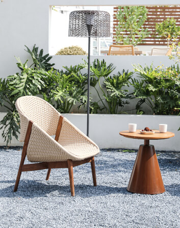 เก้าอี้สนามไม้สัก BUNISE รุ่น P79 ขนาด 60×80×85 ซม. สีน้ำตาล_4