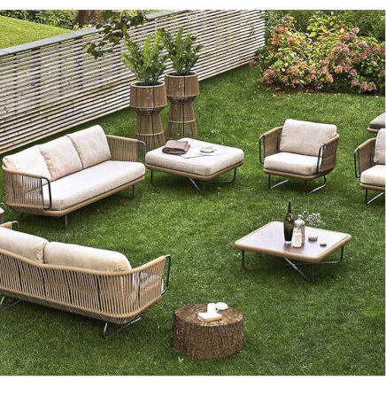 โซฟาสนาม 3 ที่นั่ง BUNISE รุ่น SUNLIT ขนาด 195×75×75 ซม. สี APRICOT_11
